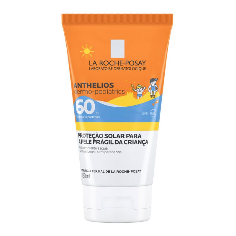 La-Roche-Posay-Anthelios-Protetor-Solar-Corpo-e-Rosto-FPS60-Dermo-Pediatrics-120ml