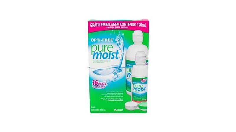 Opti-Free-Pure-Moist-Solução-para-Lentes-de-Contato-Frasco-300ml-+-Frasco-120ml-+-Estojo-para-Lentes