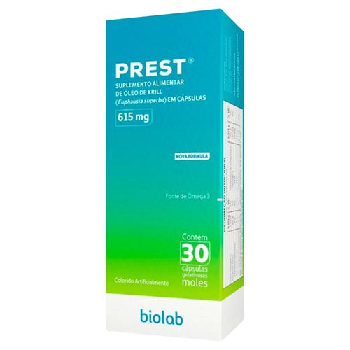 Prest 500mg 30 Cápsulas