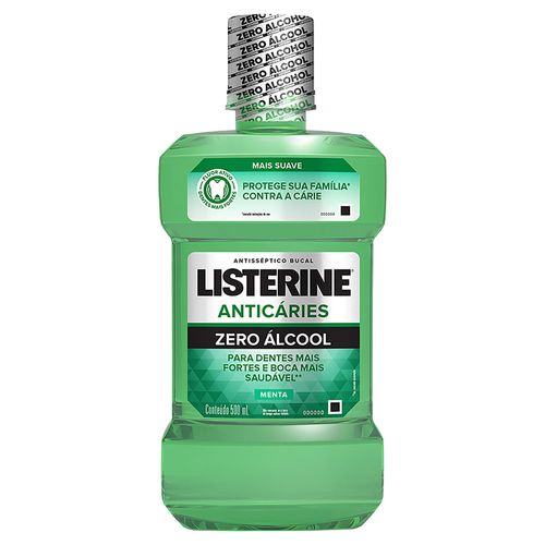Enxaguatório Bucal Listerine Anticáries Zero Álcool 500ml