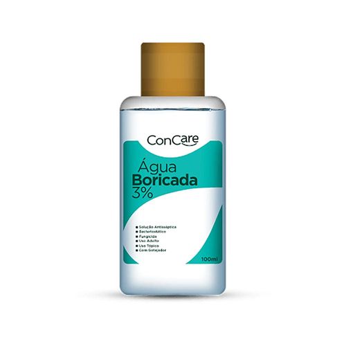 Água Boricada Concare Frasco 100ml