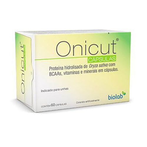 Onicut Fortalecedor de Unhas 60 Cápsulas