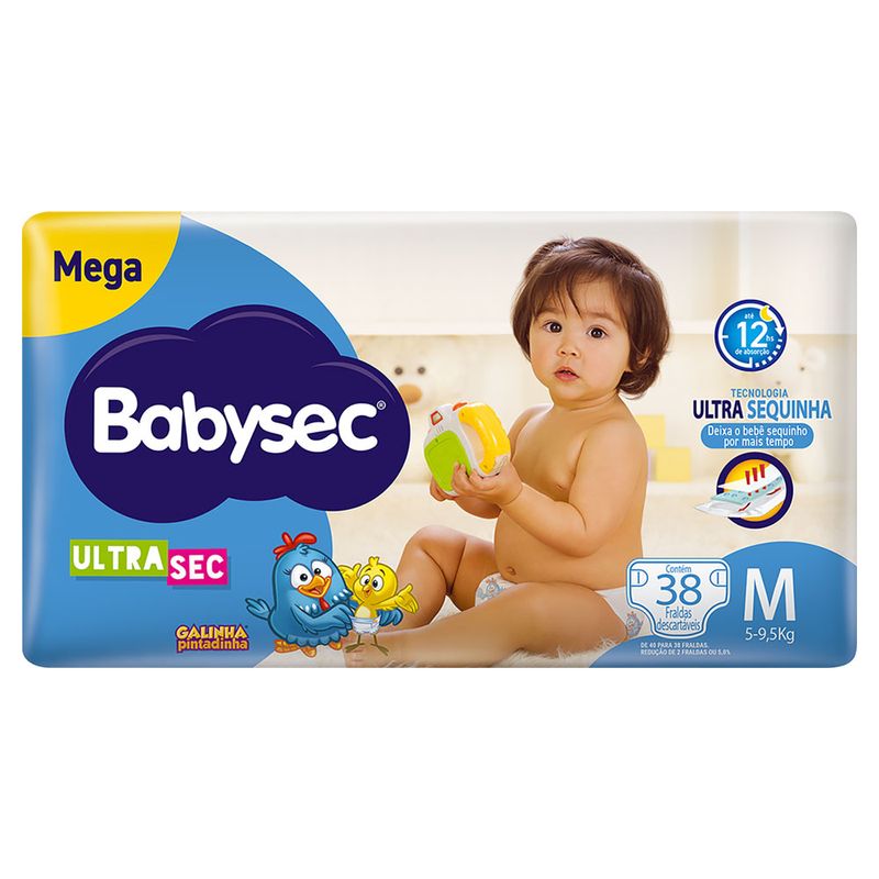 Fralda-Babysec-Galinha-Pintadinha-Ultra-Sec-Jumbo-Tamanho-M