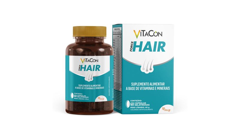 Vitacon-Force-Hair-60-Cápsulas