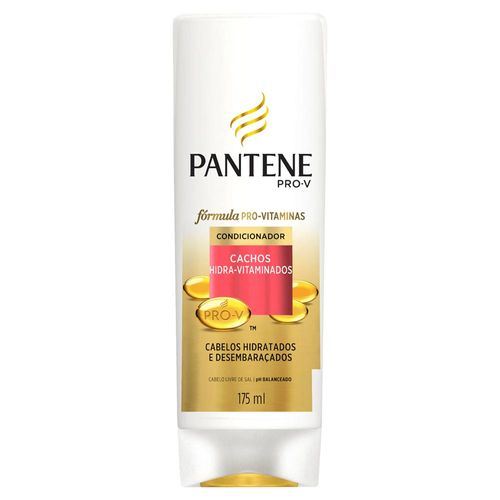 Condicionador Pantene Cachos Hidra Vitaminados Frasco 175ml