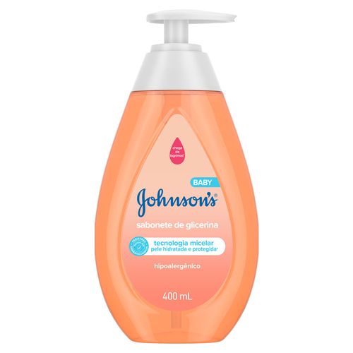 Sabonete Infantil Johnsons Baby Cabeça aos Pés Frasco 400ml