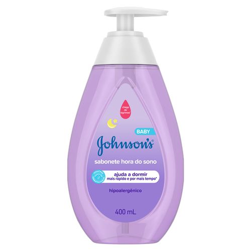 Sabonete Infantil Johnsons Baby Hora do Sono Frasco 400ml