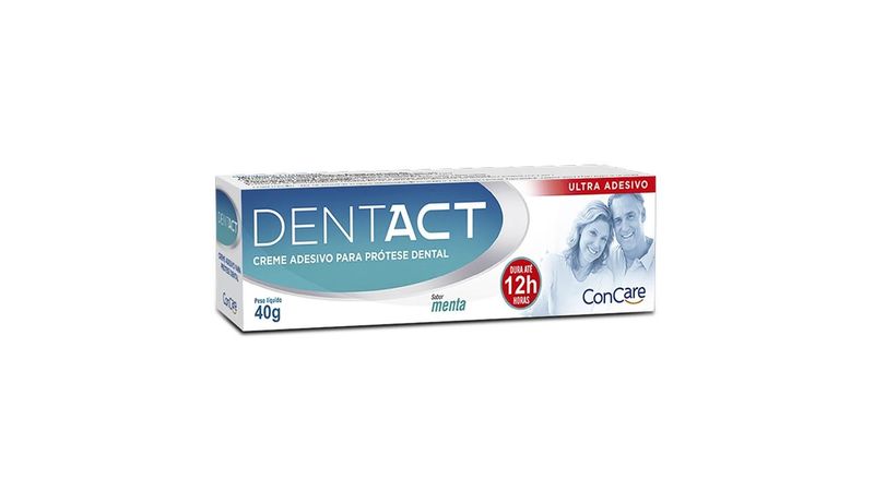 Fixador-de-Dentadura-Dentact-Sabor-Menta-40g