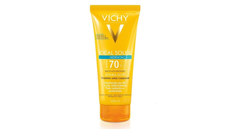 Vichy-Protetor-Solar-Corpo-FPS70-Ideal-Soleil-Hidratação-200ml