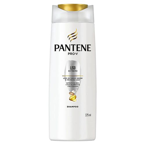 Shampoo Pantene Liso Extremo Frasco 175ml