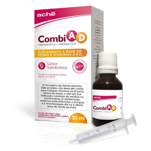 Combi AD Framboesa Frasco 30ml