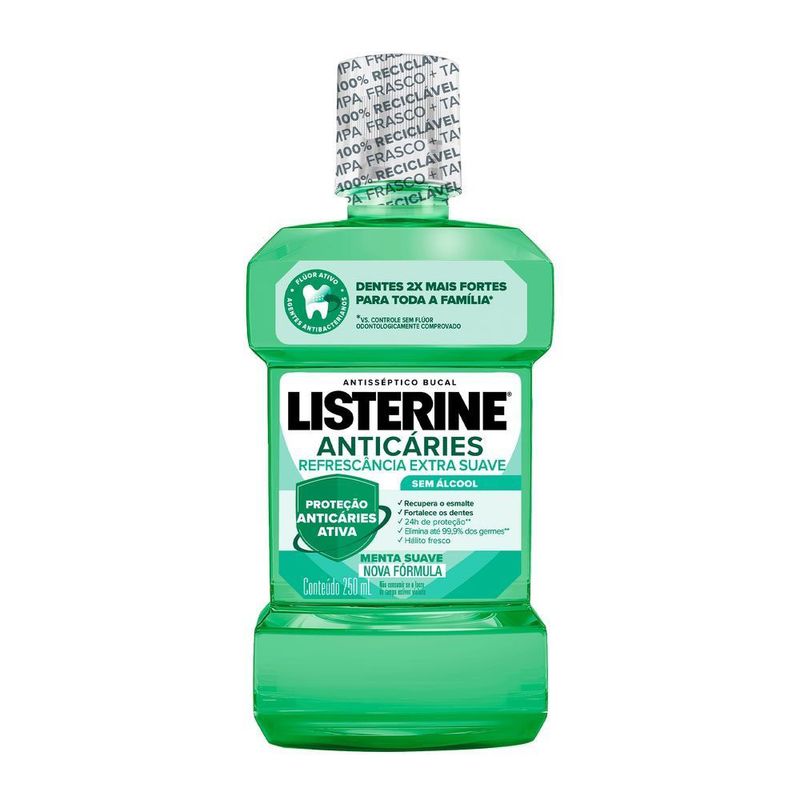Enxaguatório-Bucal-Listerine-Anticáries-Zero-Álcool-250ml