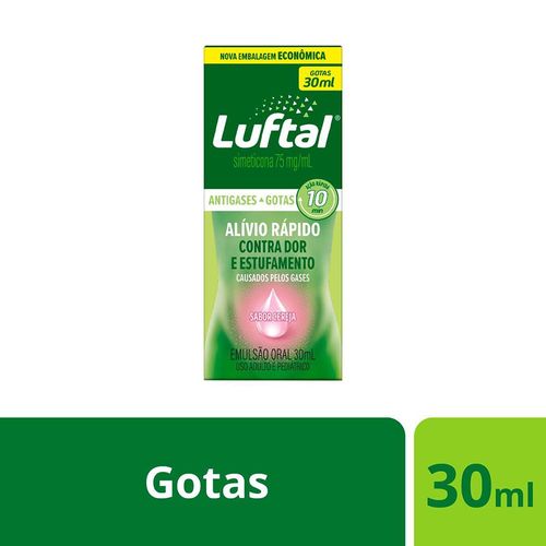 Luftal 75mg/ml Gotas Frasco 30ml