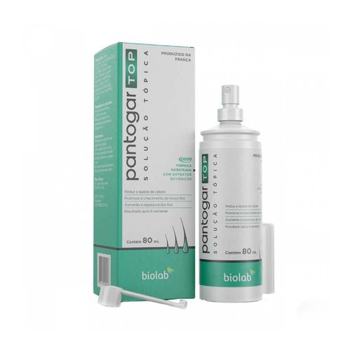 Pantogar Top Solução Capilar Spray Frasco 80ml