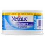 Esparadrapo-Nexcare-Micropore-Branco-25mm-X-1,35m