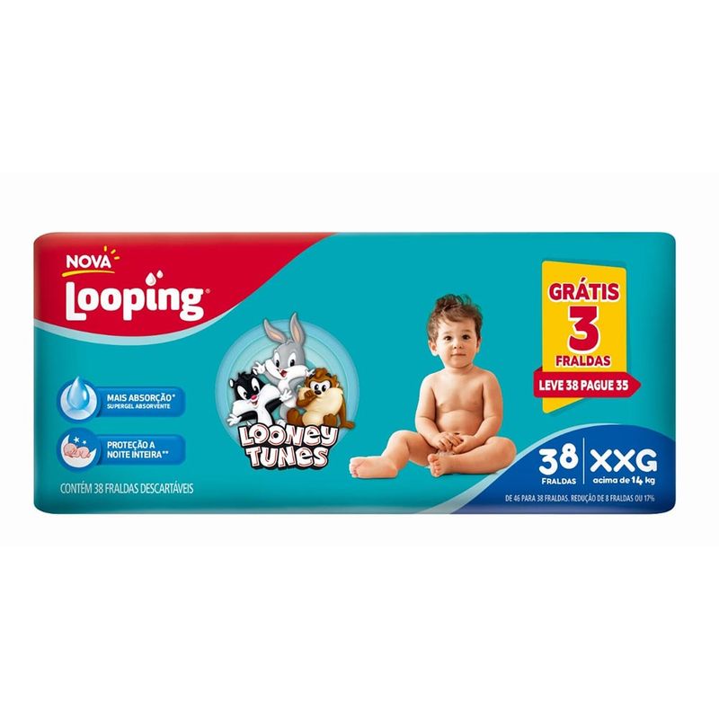 Fralda-Looney-T-unidadeses-Hiper-XXG