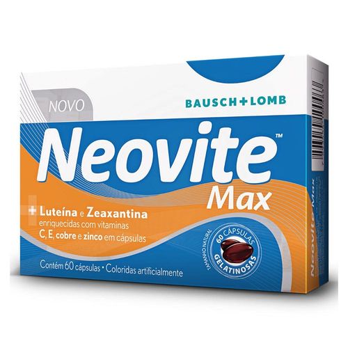 Neovite Max Caixa 60 Cápsulas