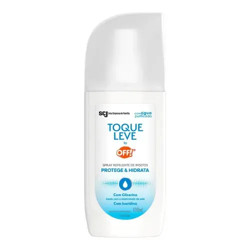 Repelente Off Toque Leve Protege e Hidrata Spray 100ml