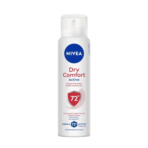 Desodorante Nivea Aerossol Feminino Dry Comfort 90g