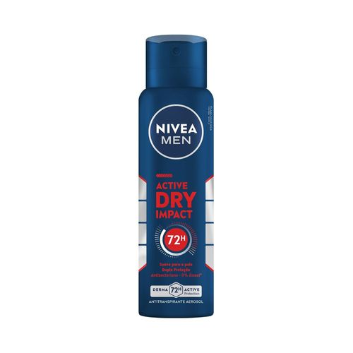 Desodorante Nivea Aerossol Masculino Dry Impact 90g
