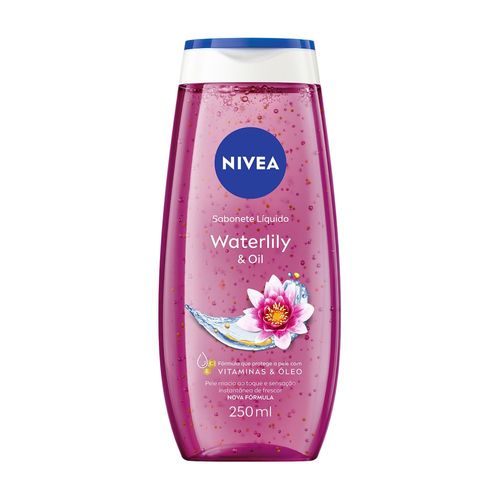 Sabonete Líquido Nivea Water Lily 250ml