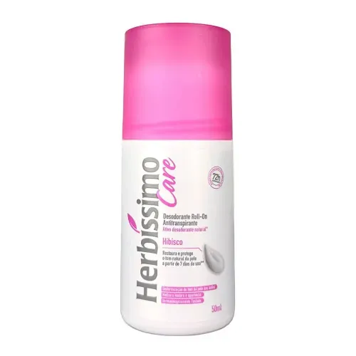 Desodorante Herbíssimo Care Rollon Hibisco 50ml
