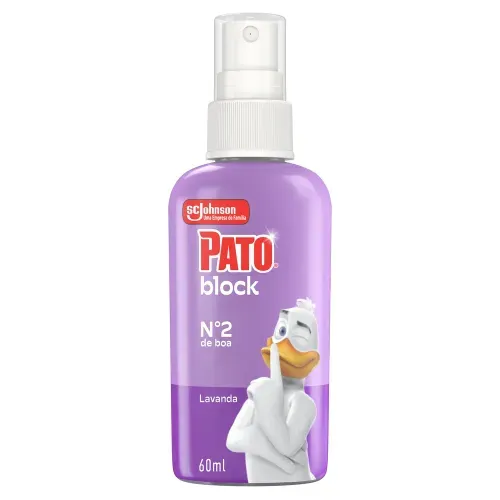 Bloqueador de Odor Sanitário Pato Block SCJohnson Lavanda Spray 60ml