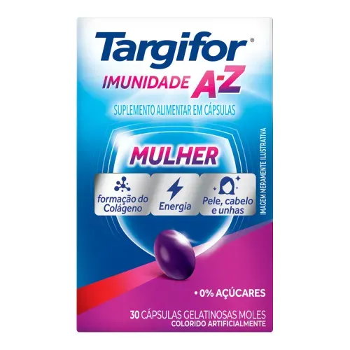 Targifor Imunidade A-Z Mulher 30 cápsulas