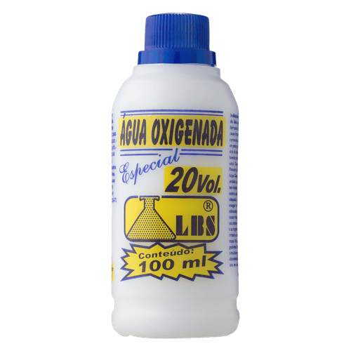 Água Oxigenada 20 Volumes LBS 100ml