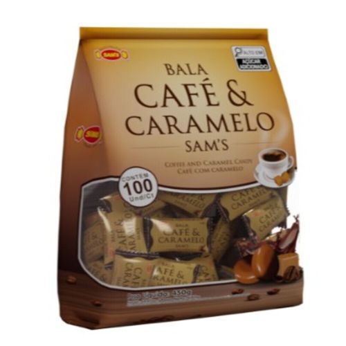 Bala Sam's Bala de Café e Caramelo 45G