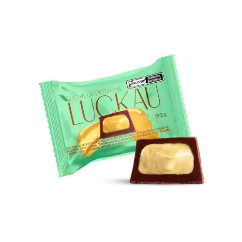Bombom Luckau 54% Creme de Pistache 16,5g