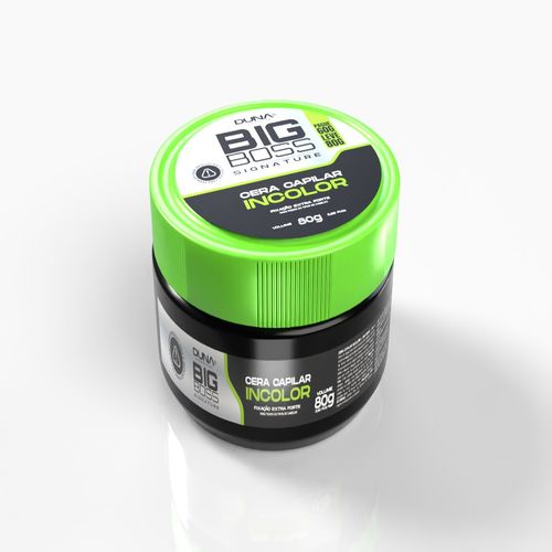 Cera Modeladora Capilar Big Boss Signature Incolor 80g