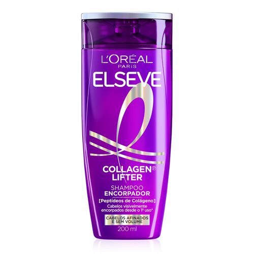 Shampoo L'Oréal Elseve Collagen Lifter Frasco 200ml