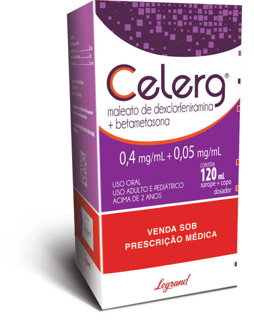 Celerg Xarope Frasco 120ml