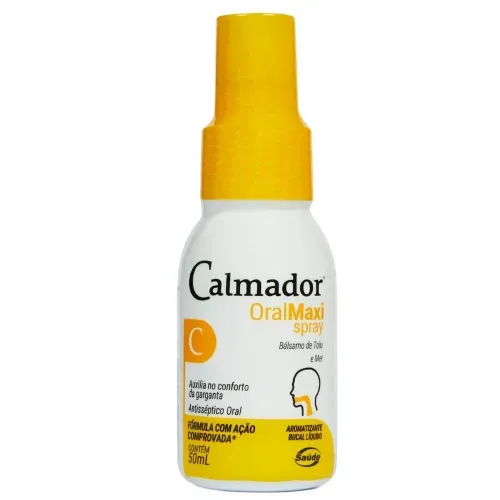 Spray Bucal Calmador Oral Maxi Bálsamo de Tolu e Mel 50ml