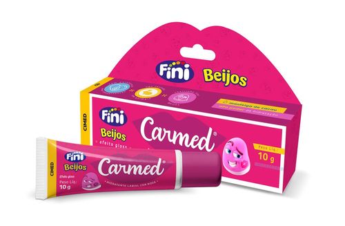Carmed Fini Beijos Hidratante Labial com Cor 10g