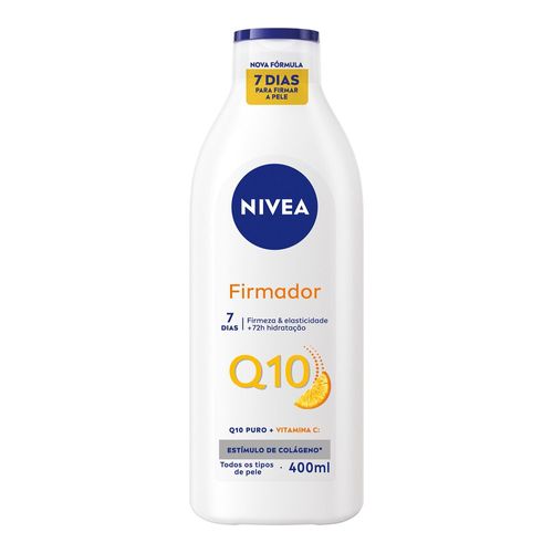 Loção Hidratante Nivea Firmador Q10 Vitamina C Todos os Tipos de Pele Frasco 400ml
