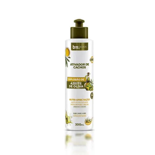 Ativador de Cachos Beleza Natural Explosão de Azeite de Oliva 300ml
