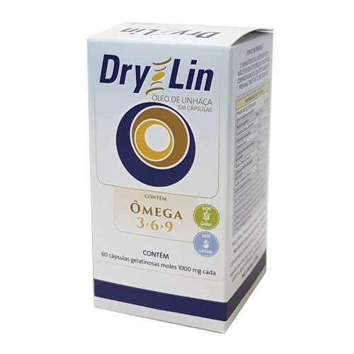 Ômega 3 Dry Lin 1000mg 60 Cápsulas Gelatinosas